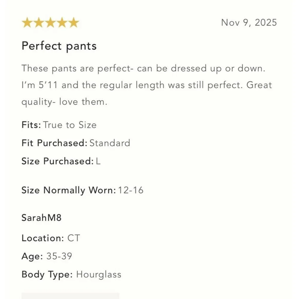 NWT Size M- The Avery Pleated Wide Leg  Trousers Maeve 100% Linen (NWT US$ 148) - Picture 14 of 16
